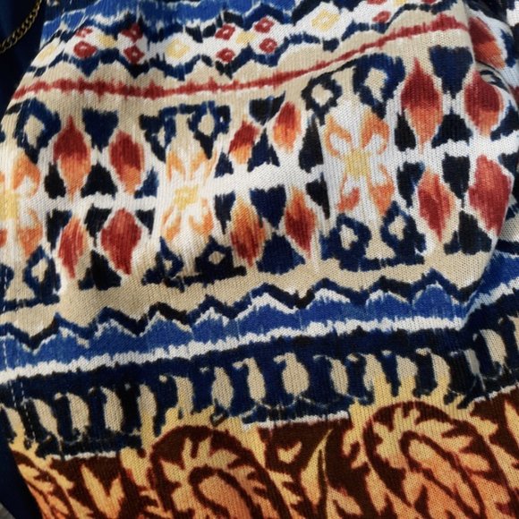 Alfred Dunner Blouse Women's SP EUC Detachable Necklace Layered Look Shirt Top - Picture 6 of 7